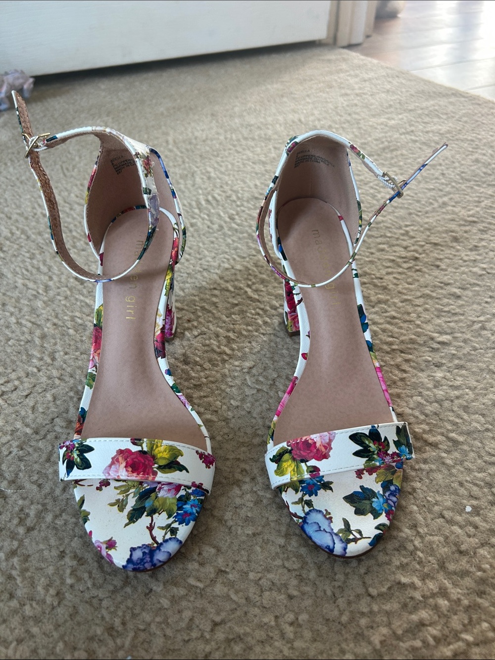 Floral heels